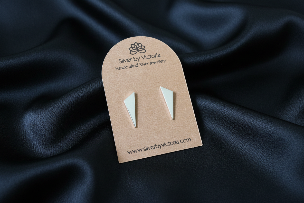 Triangle Stud Earrings