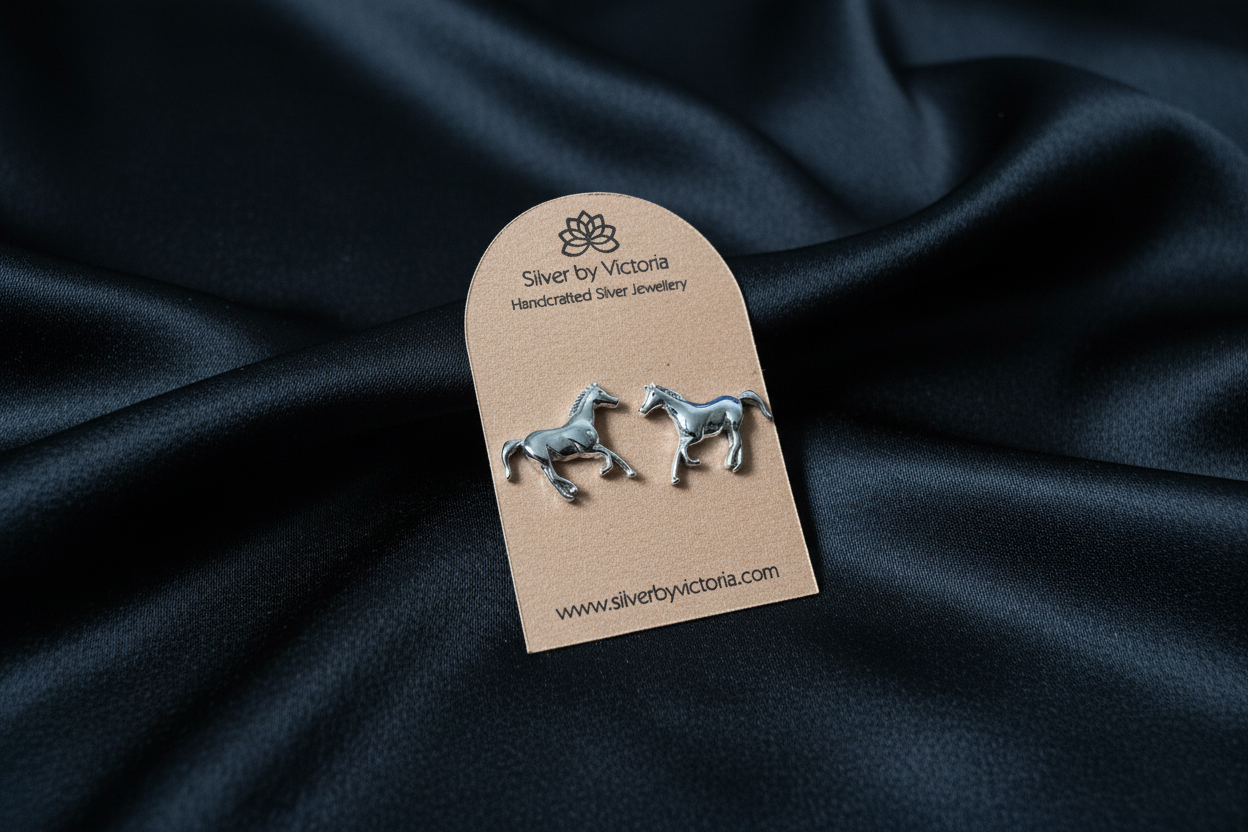 Horse Stud Earrings