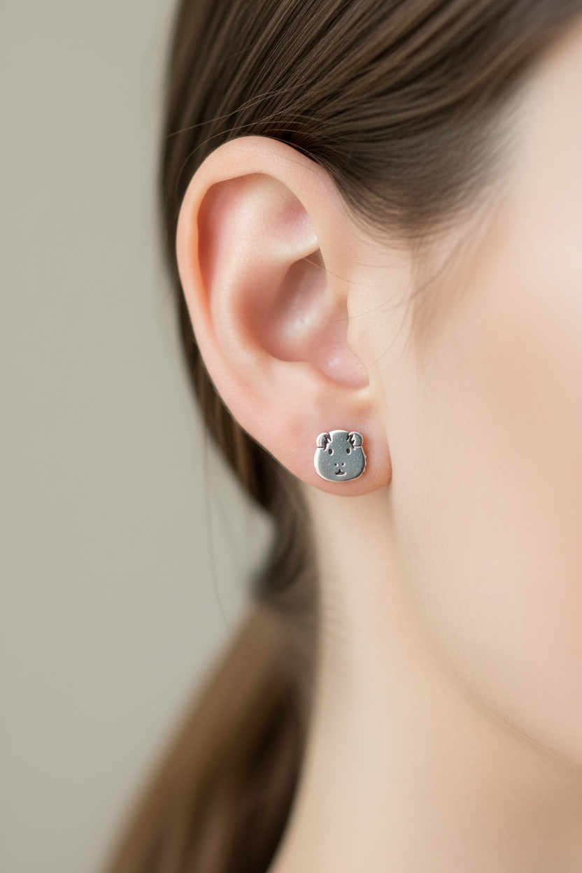 Guinea Pig Stud Earrings