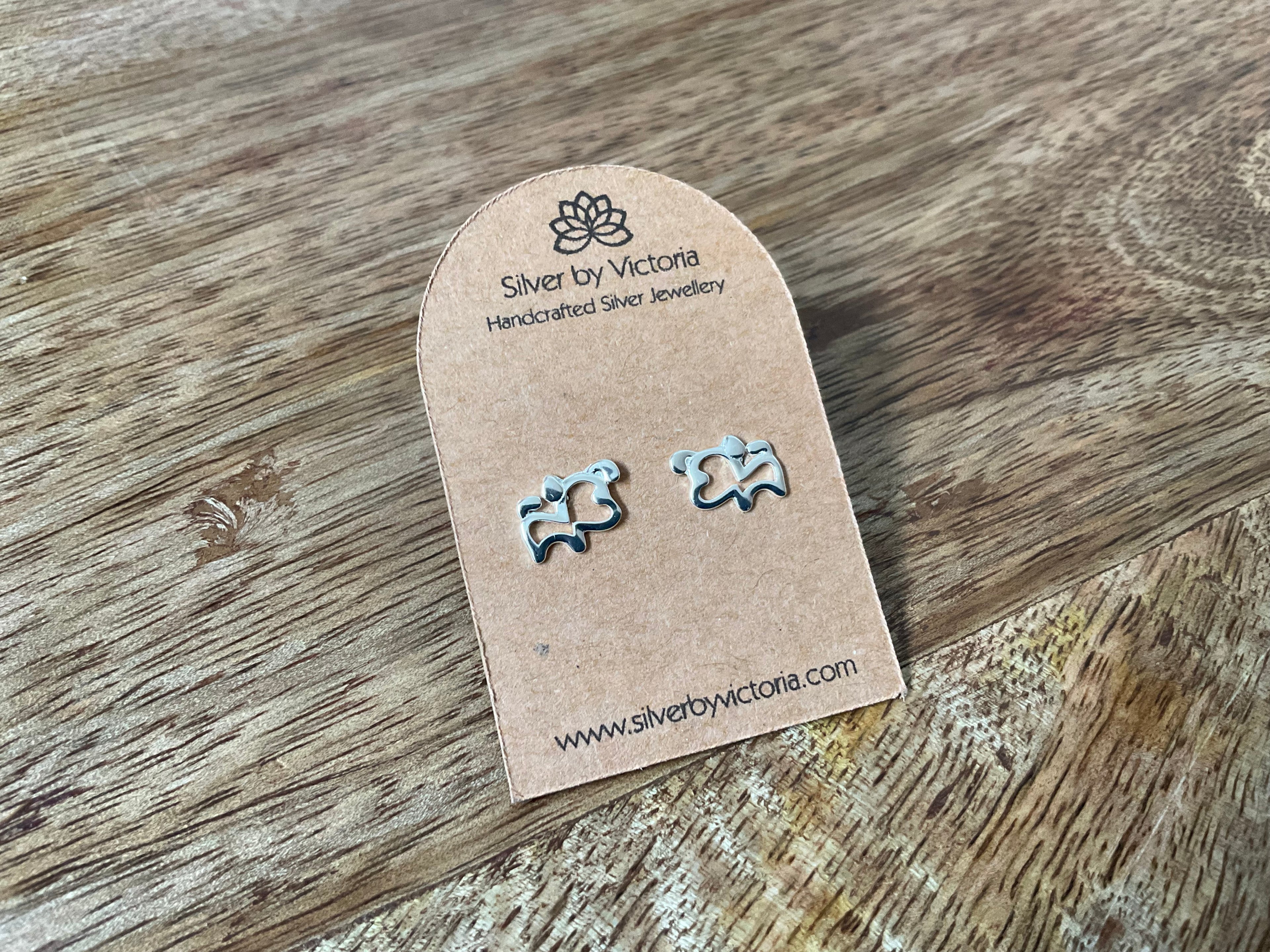 Dog Stud Earrings