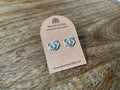 Badger Stud Earrings