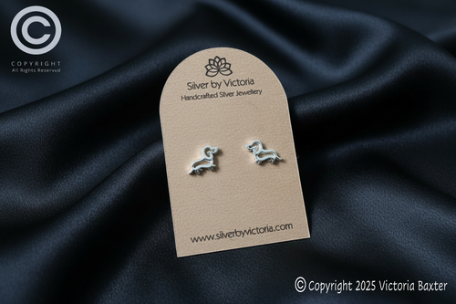 Dachshund Stud Earrings