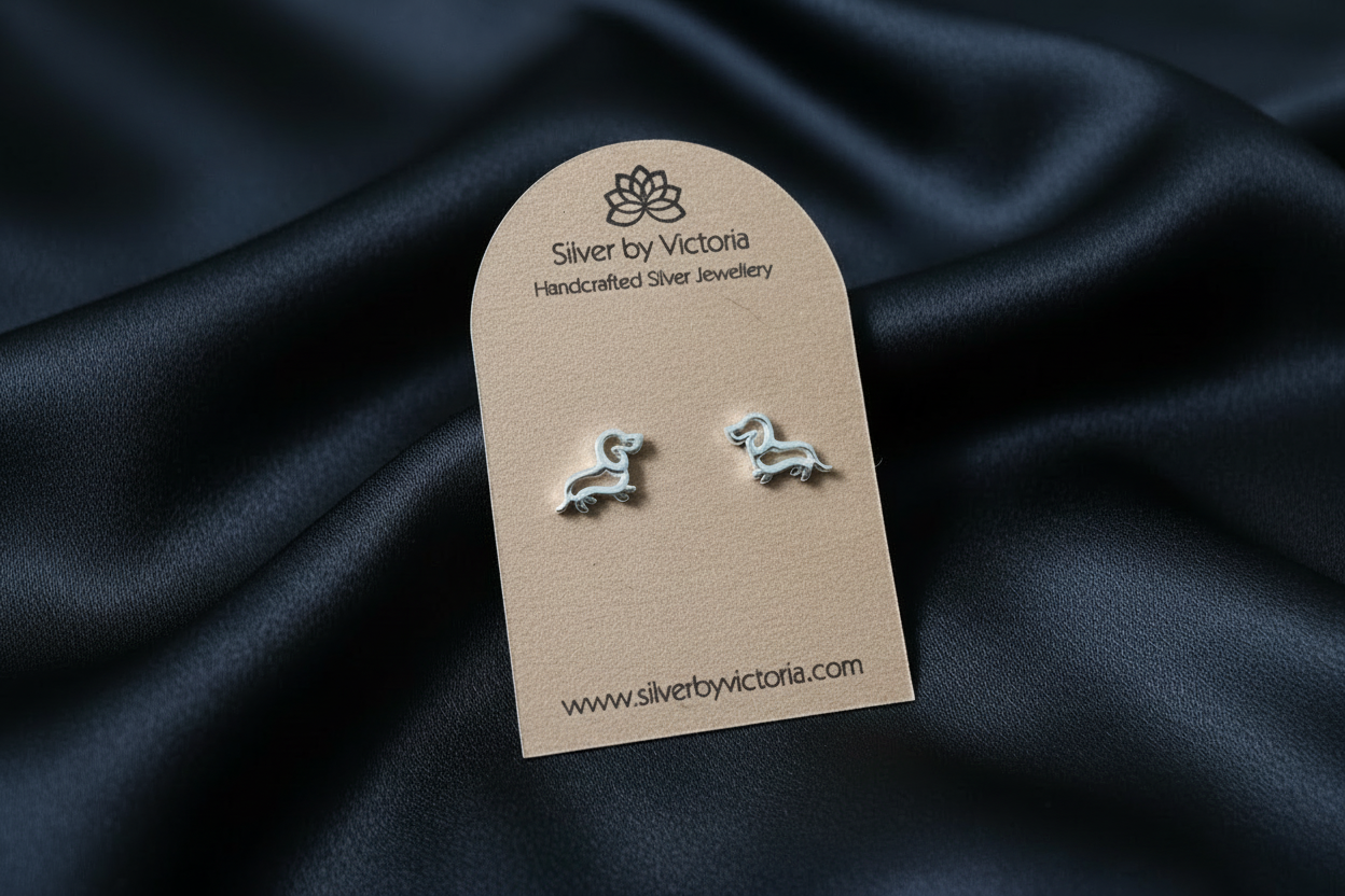Dachshund Stud Earrings