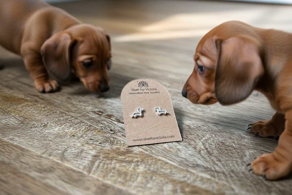 Dachshund Stud Earrings