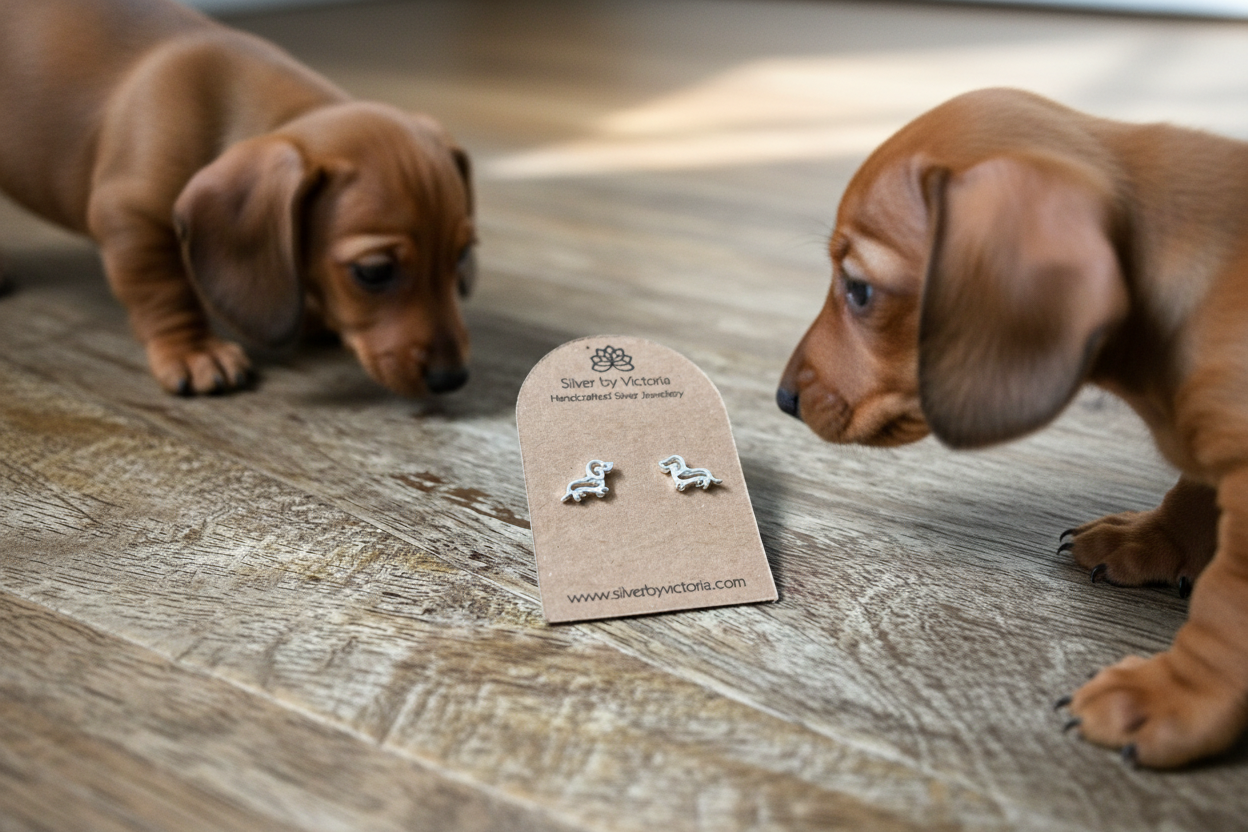 Dachshund Stud Earrings