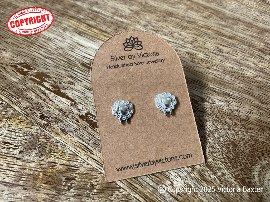 Sheep Stud Earrings