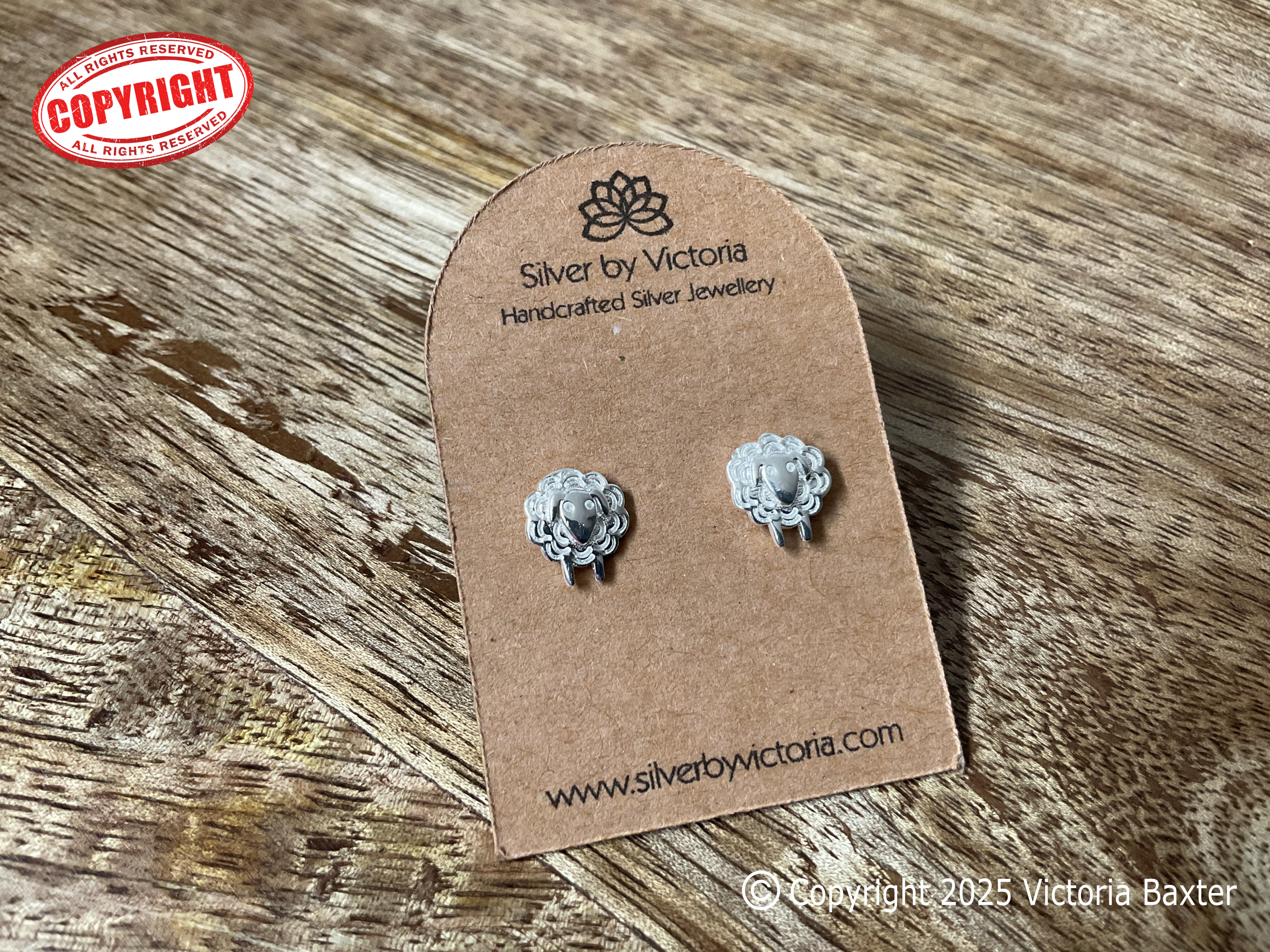 Sheep Stud Earrings