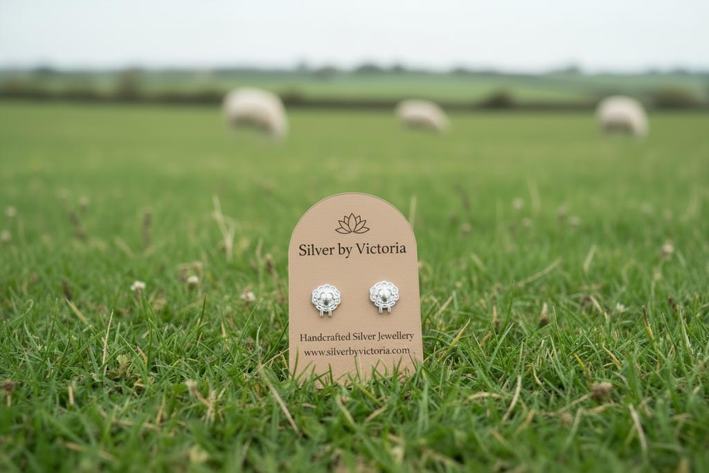 Sheep Stud Earrings