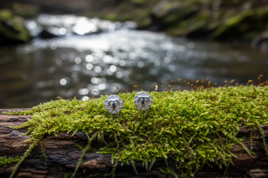 Sheep Stud Earrings