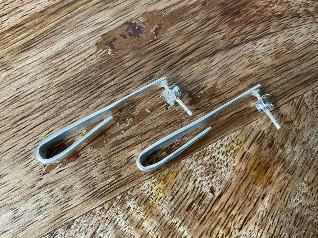 Sheep Tag Stud Earrings - Personalised