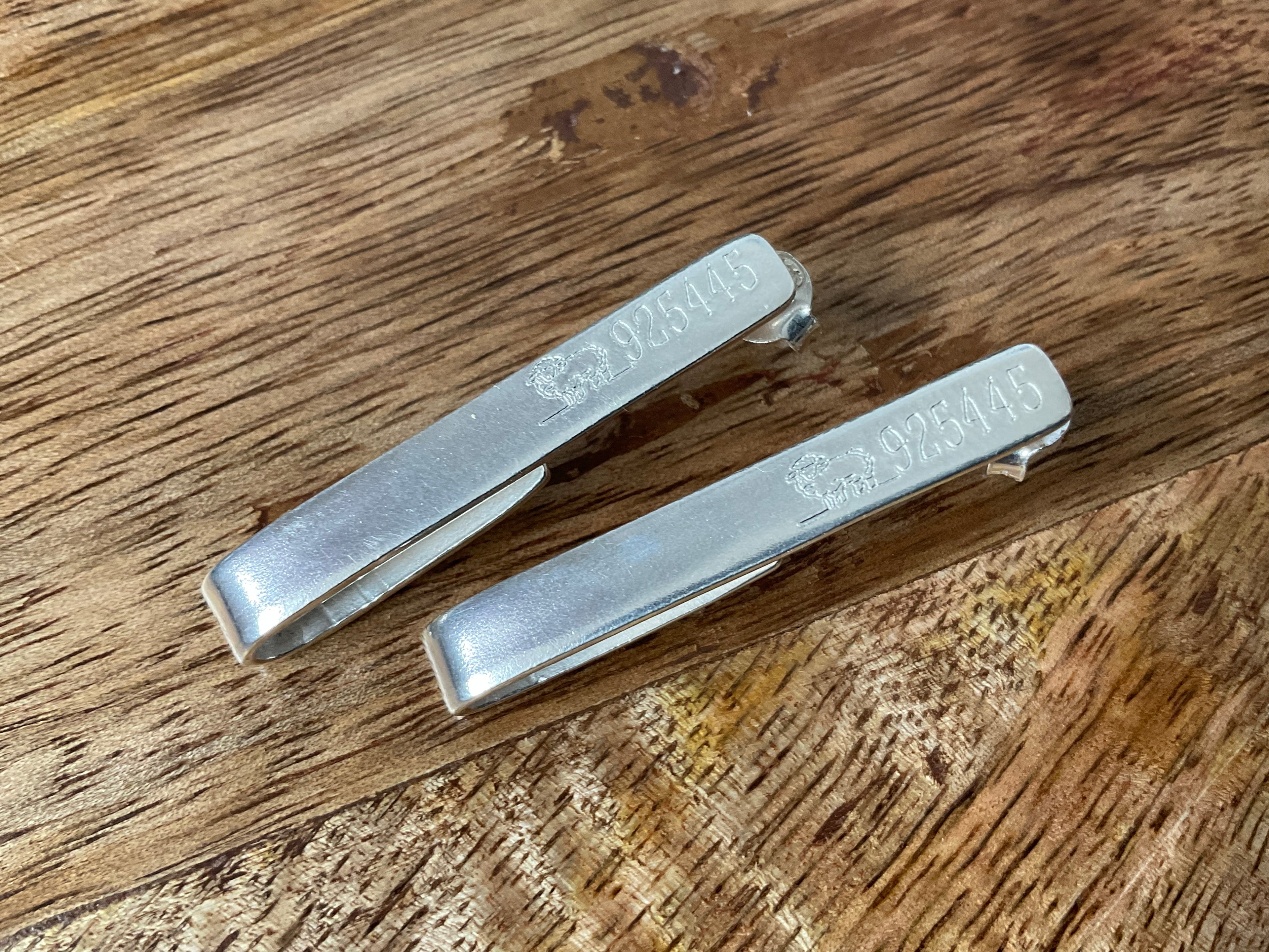 Sheep Tag Stud Earrings - Personalised