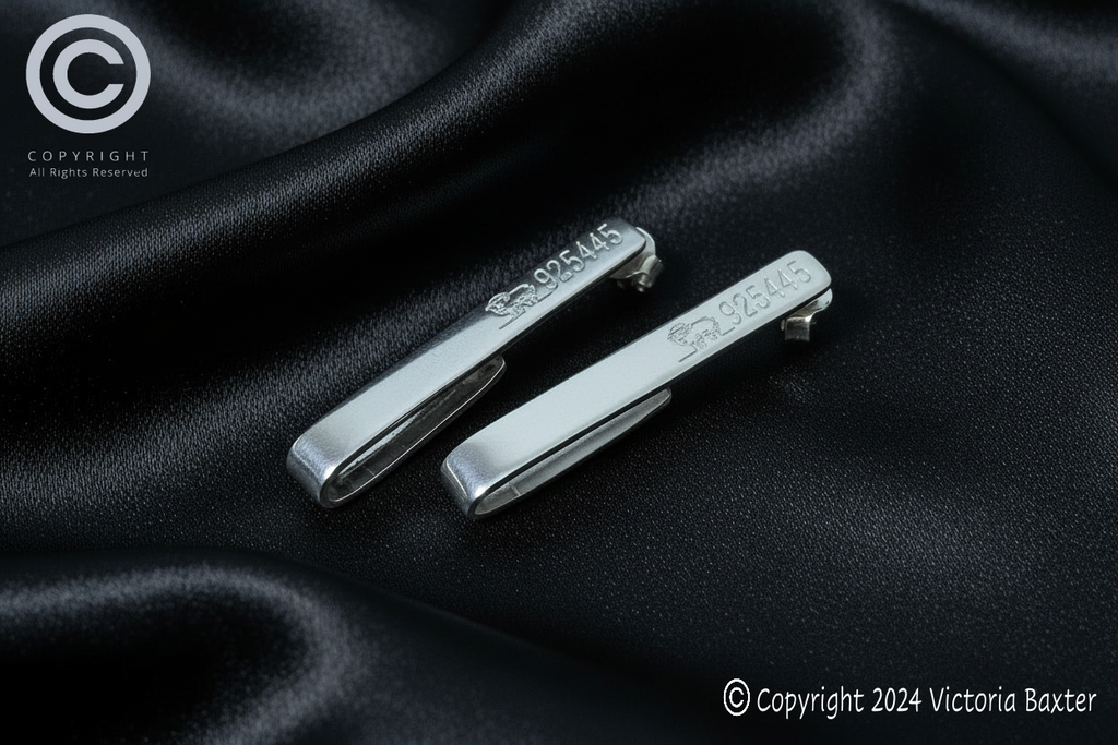 Sheep Tag Stud Earrings - Personalised