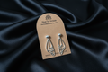 Butterfly Wing Stud Dangle Earrings
