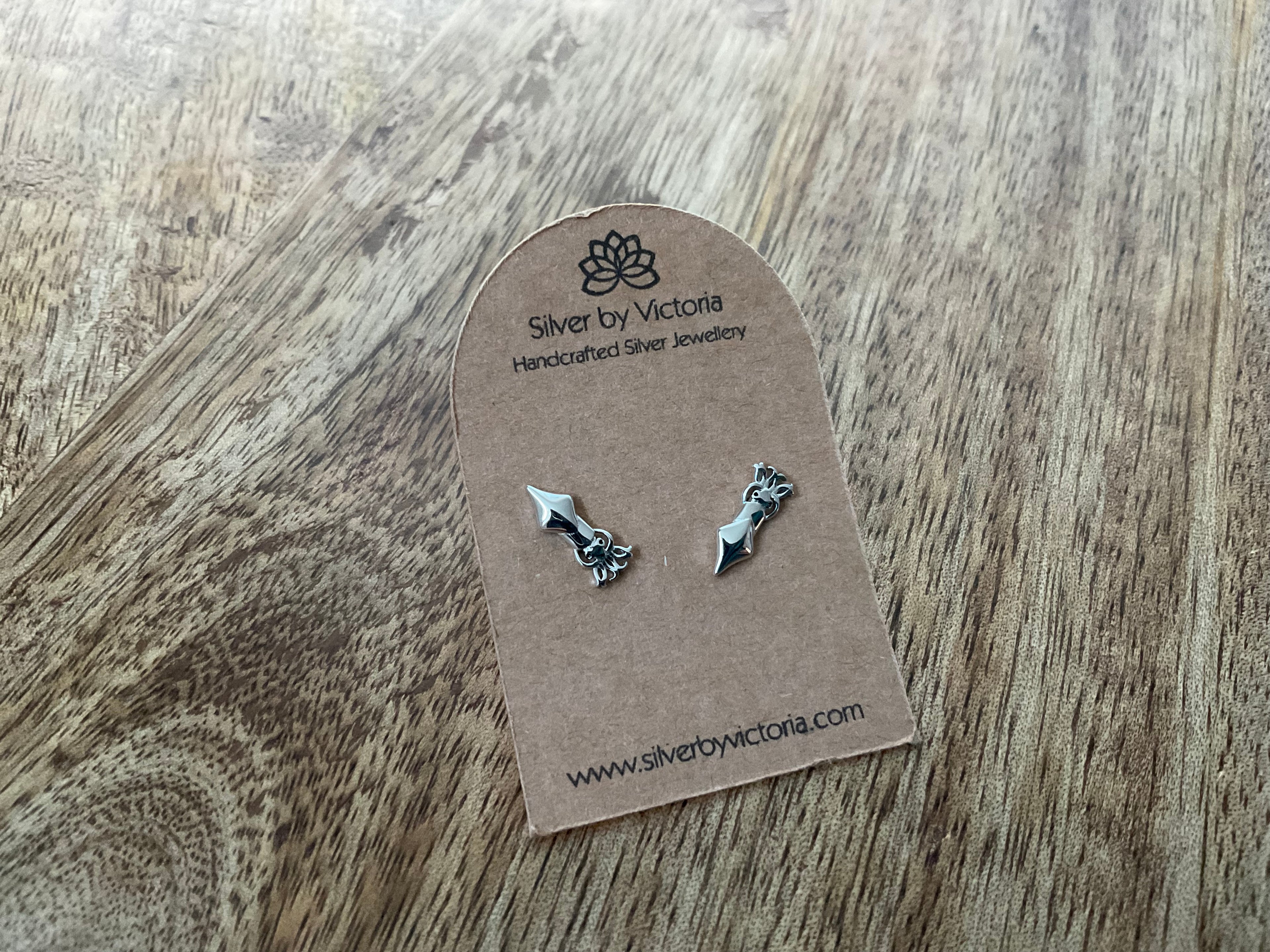 Squid Stud Earrings