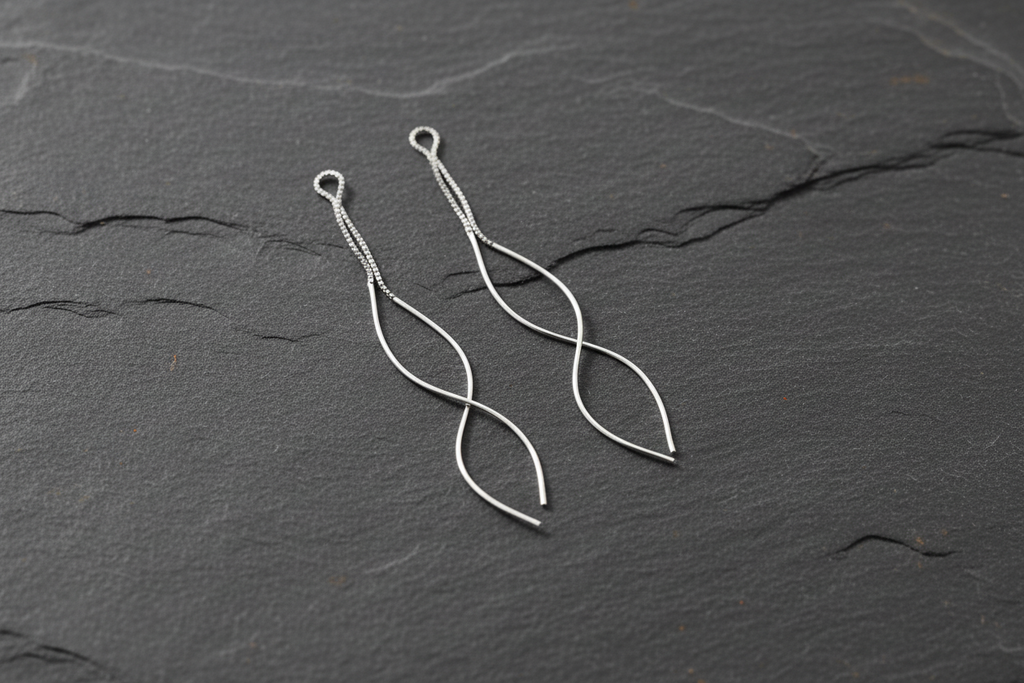 Spiral Threader Earrings