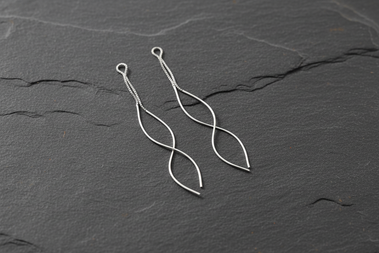 Spiral Threader Earrings