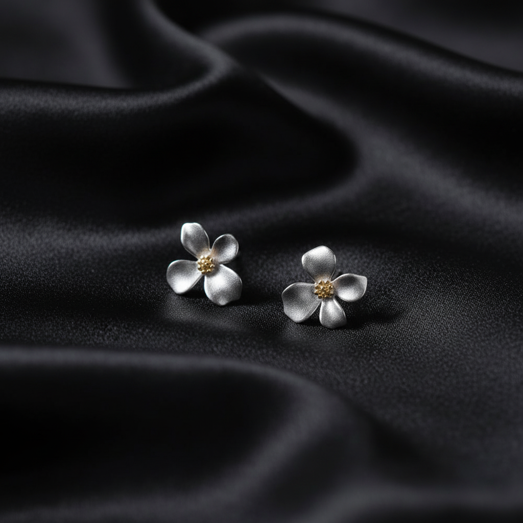 Flower Stud Earrings