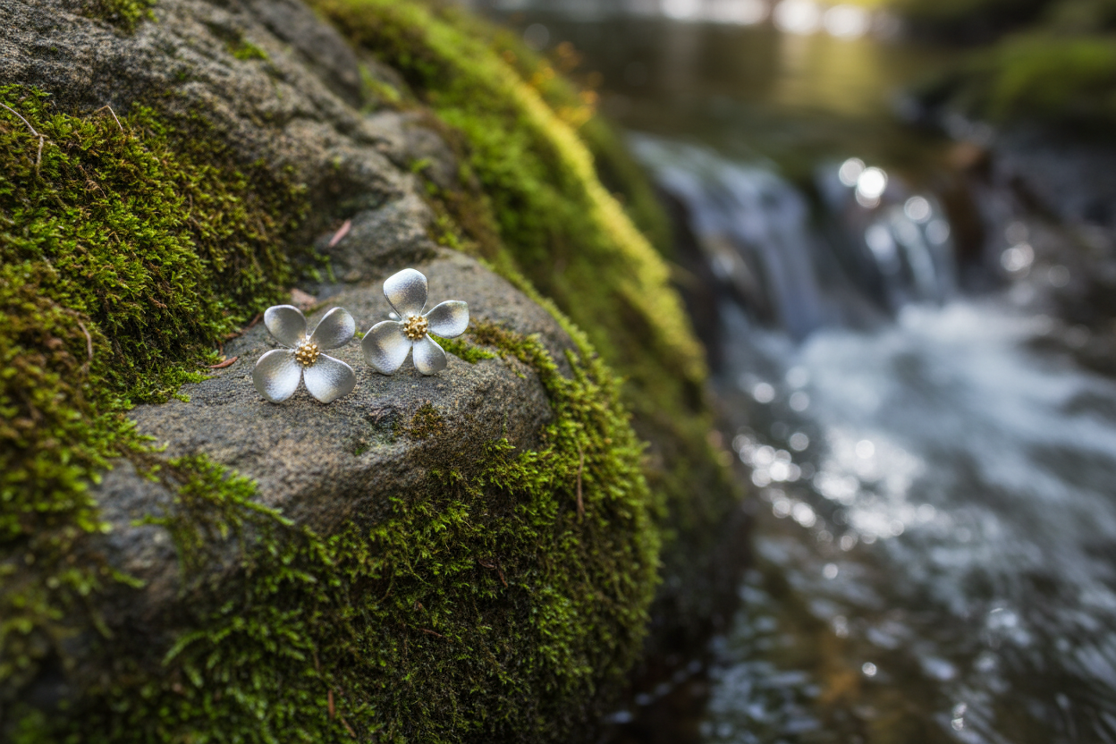 Flower Stud Earrings