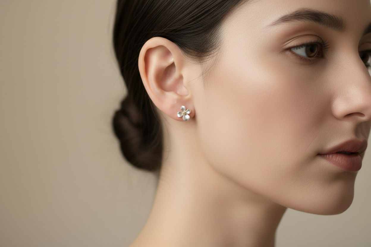 Flower Stud Earrings