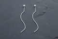 Ball & Spiral Threader Earrings