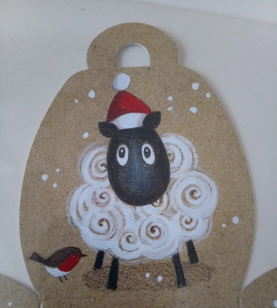 Sheep Christmas Gift Box