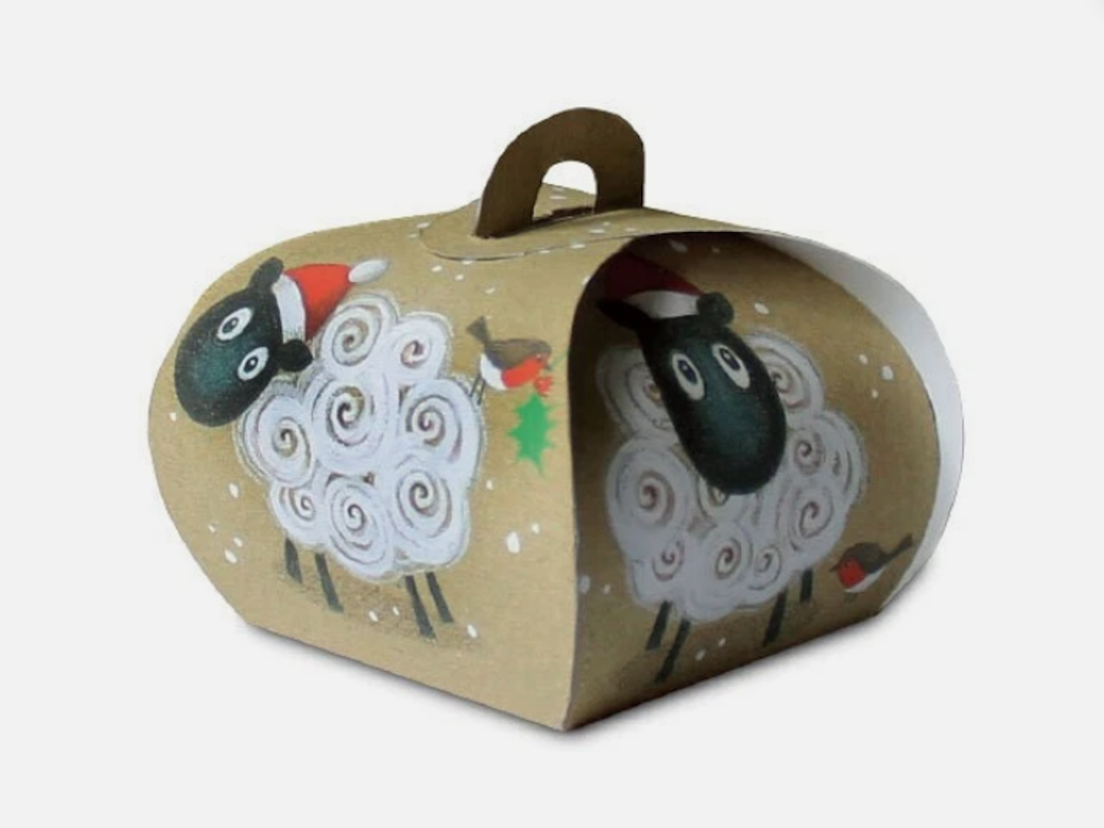 Sheep Christmas Gift Box