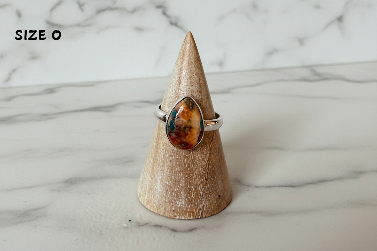 Oyster Turquoise Stoneset Ring