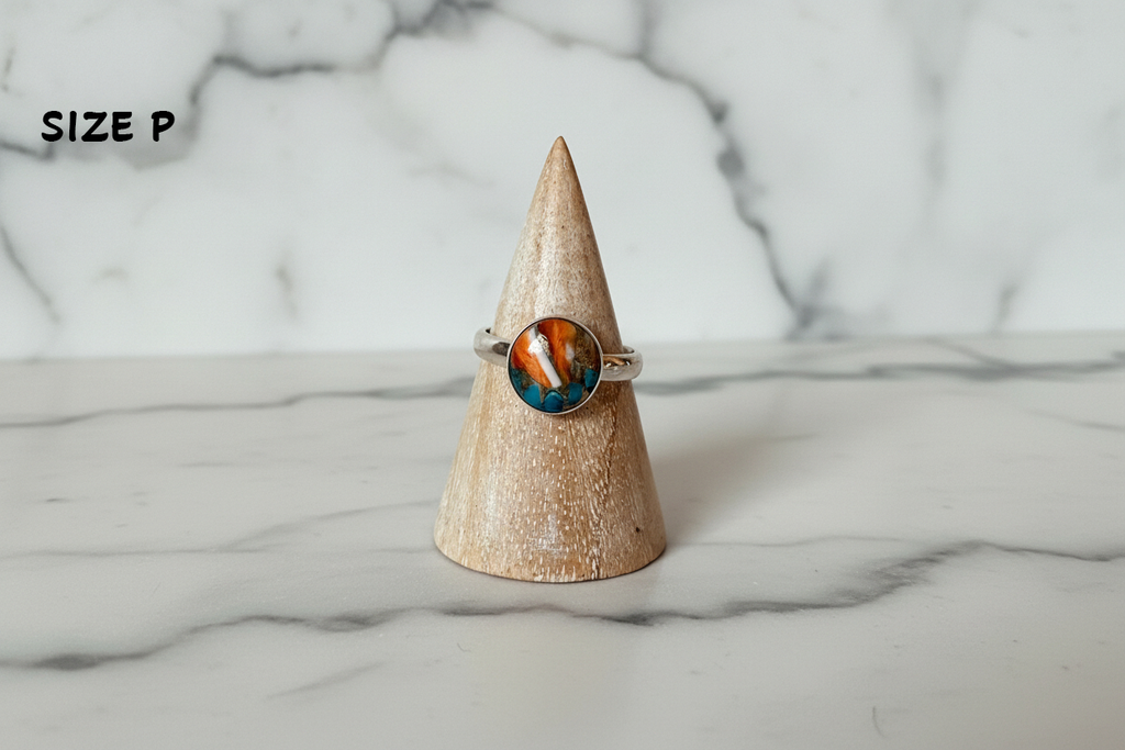 Oyster Turquoise Stoneset Ring
