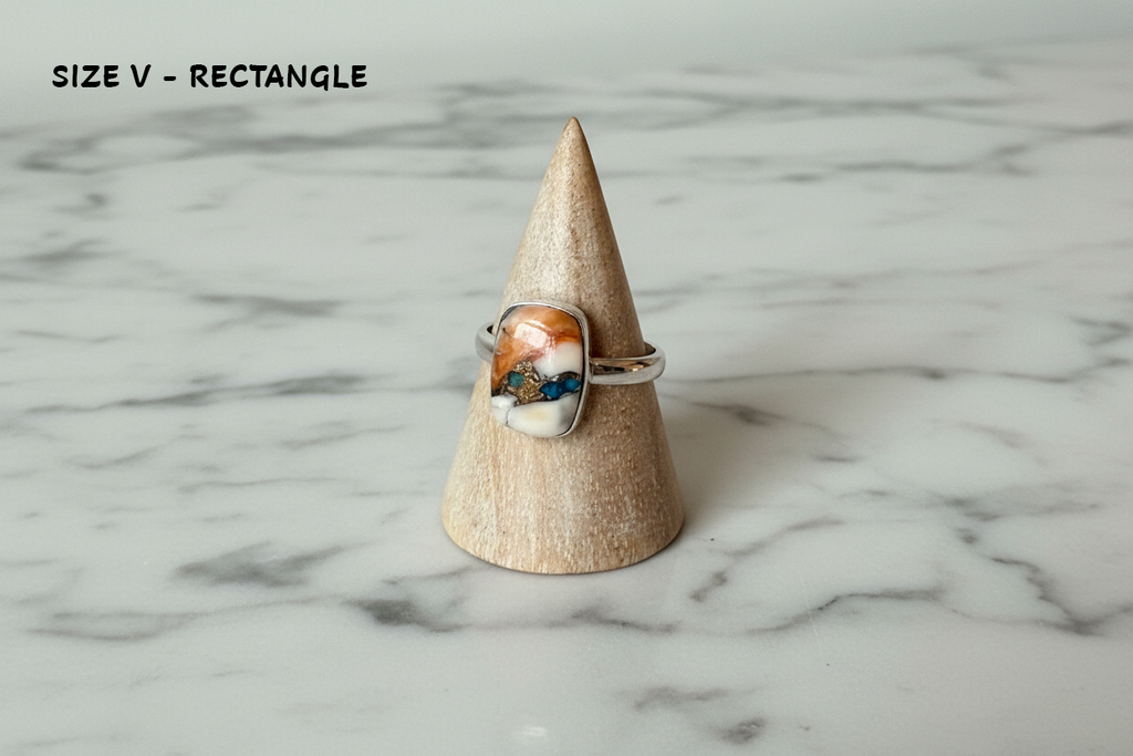 Oyster Turquoise Stoneset Ring