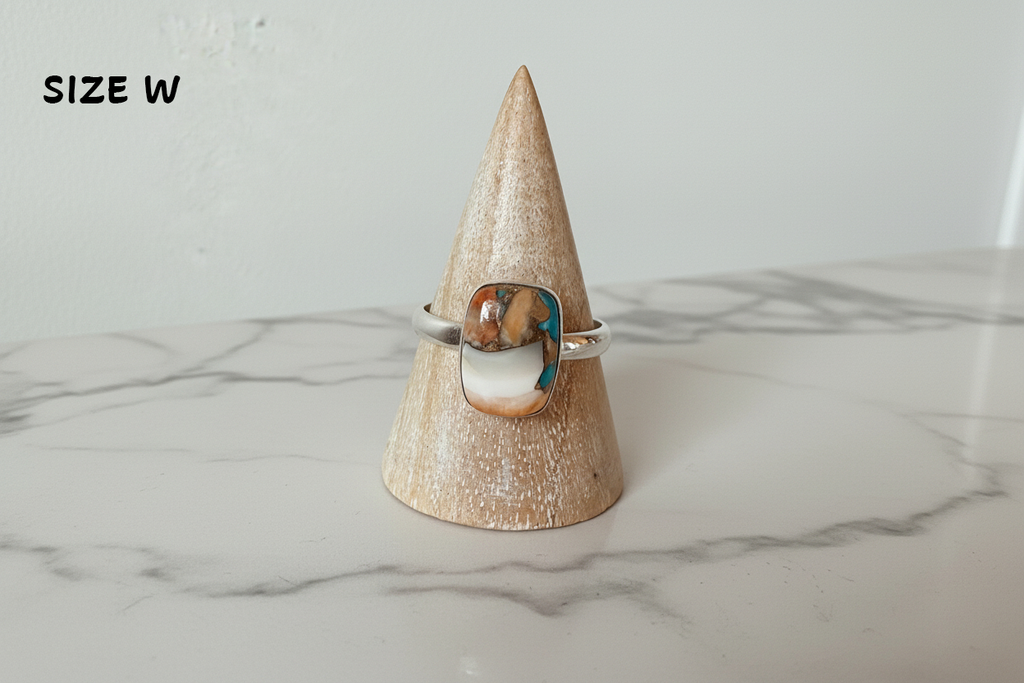 Oyster Turquoise Stoneset Ring