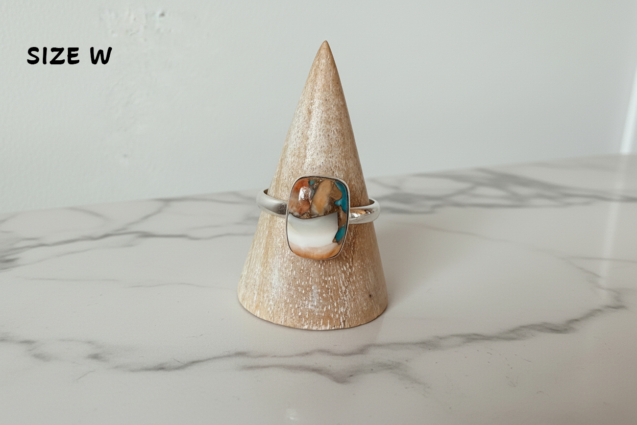 Oyster Turquoise Stoneset Ring