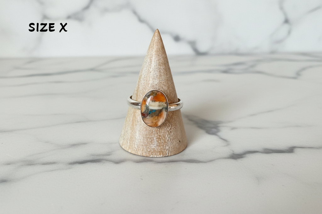 Oyster Turquoise Stoneset Ring