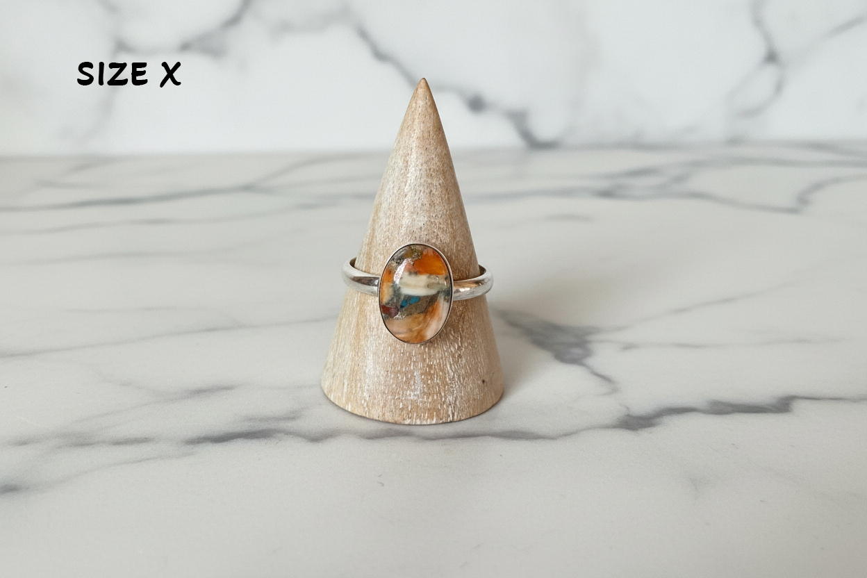 Oyster Turquoise Stoneset Ring