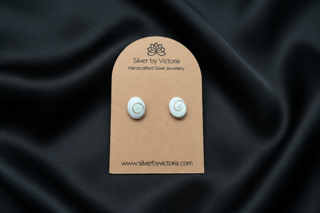 Shiva Shell Stud Earrings