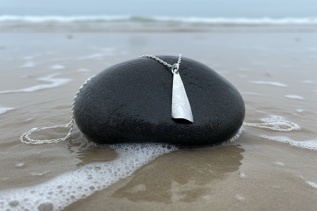 Triangle Pendant & Chain