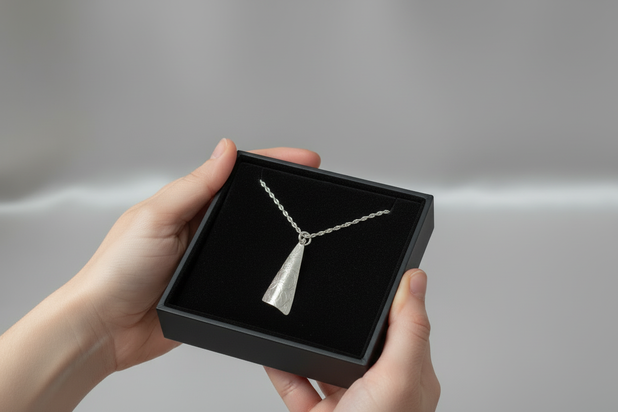 Triangle Pendant & Chain