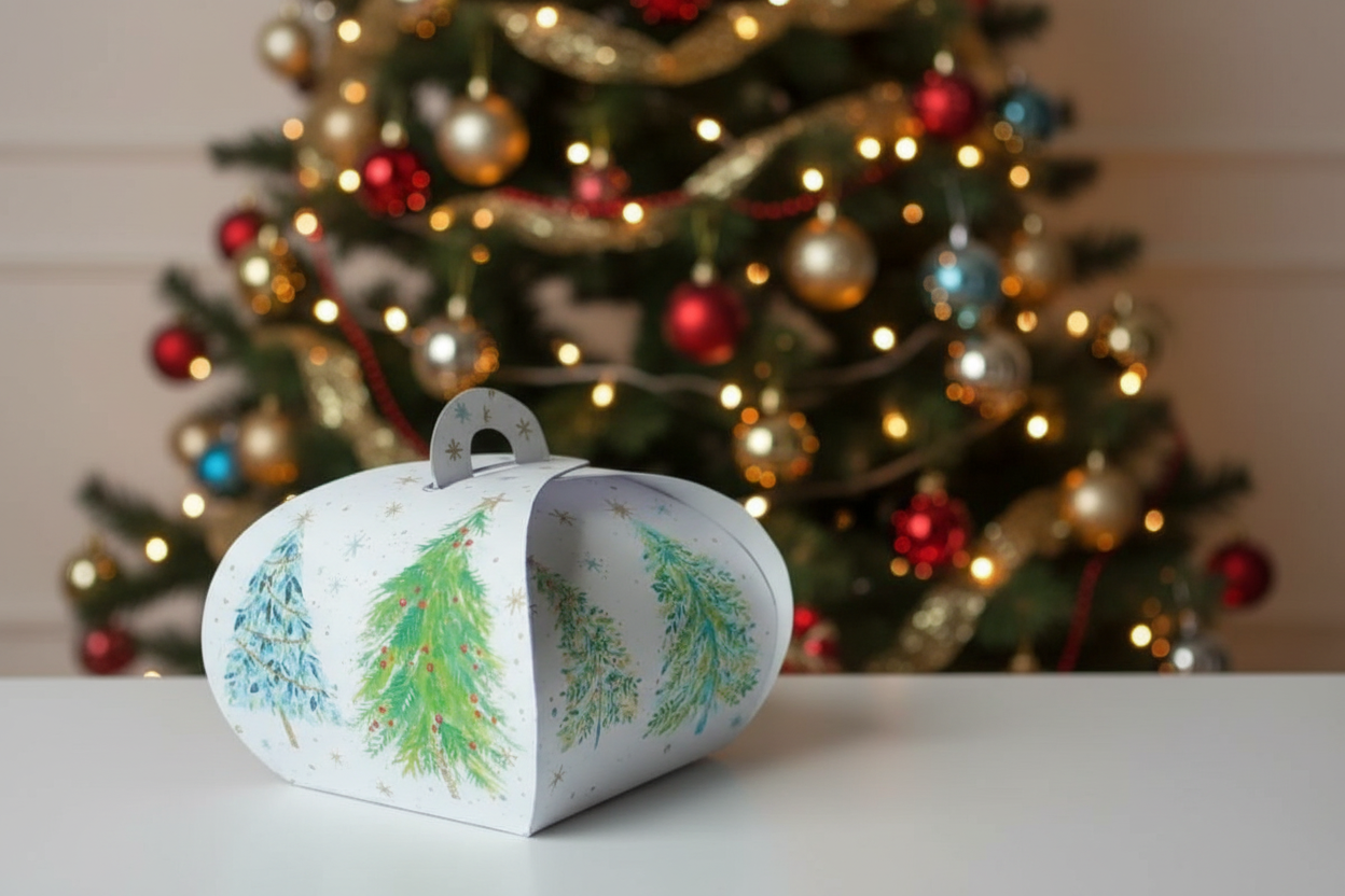 Christmas Tree Christmas Gift Box