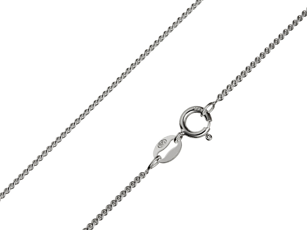 Sterling Silver Curb Chain - 28in