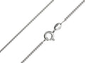 Sterling Silver 1.7mm Curb Chain - 18in