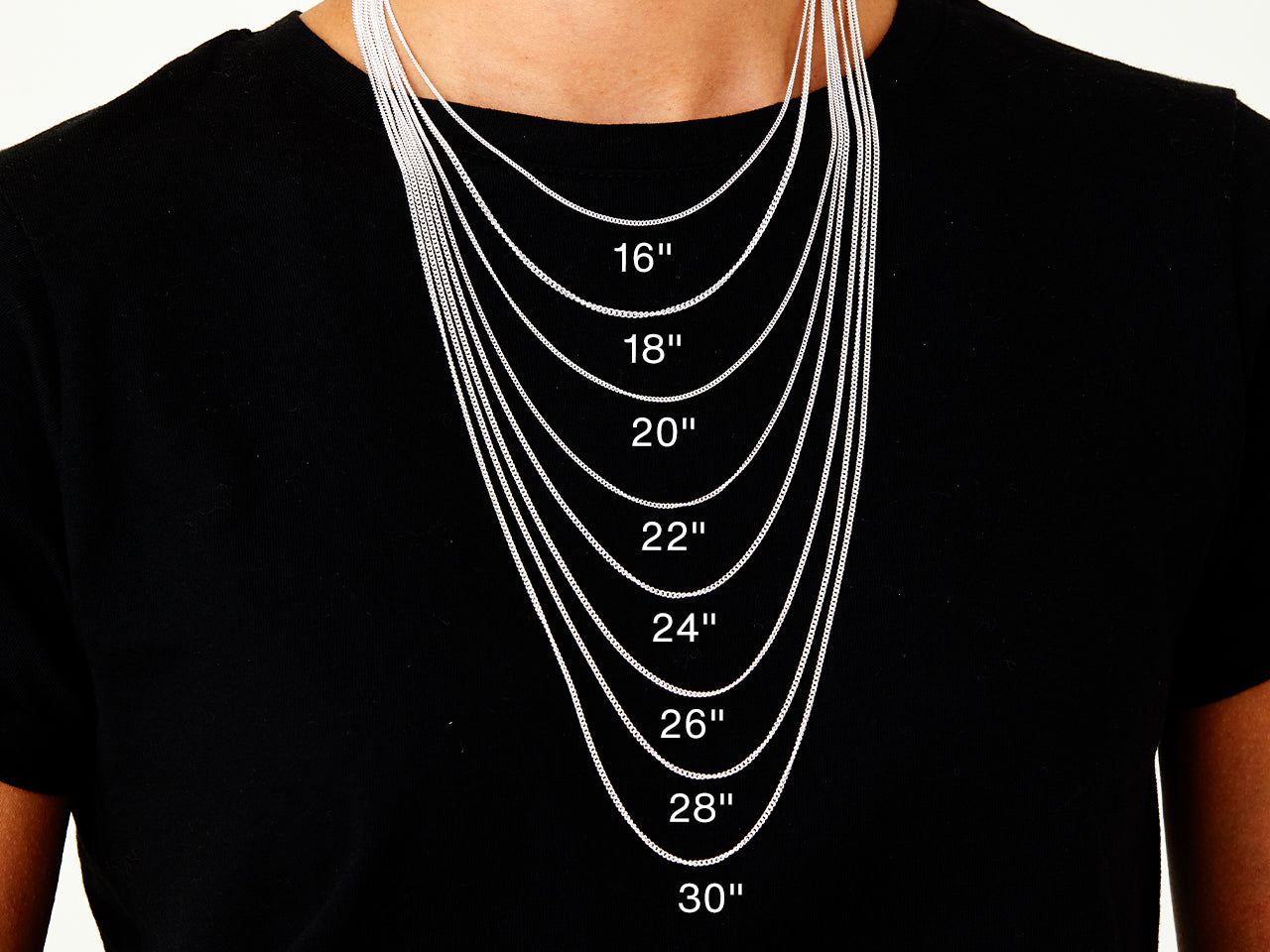 Sterling Silver Torque Necklace - 18in