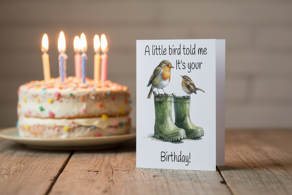 Robin Birthday Card