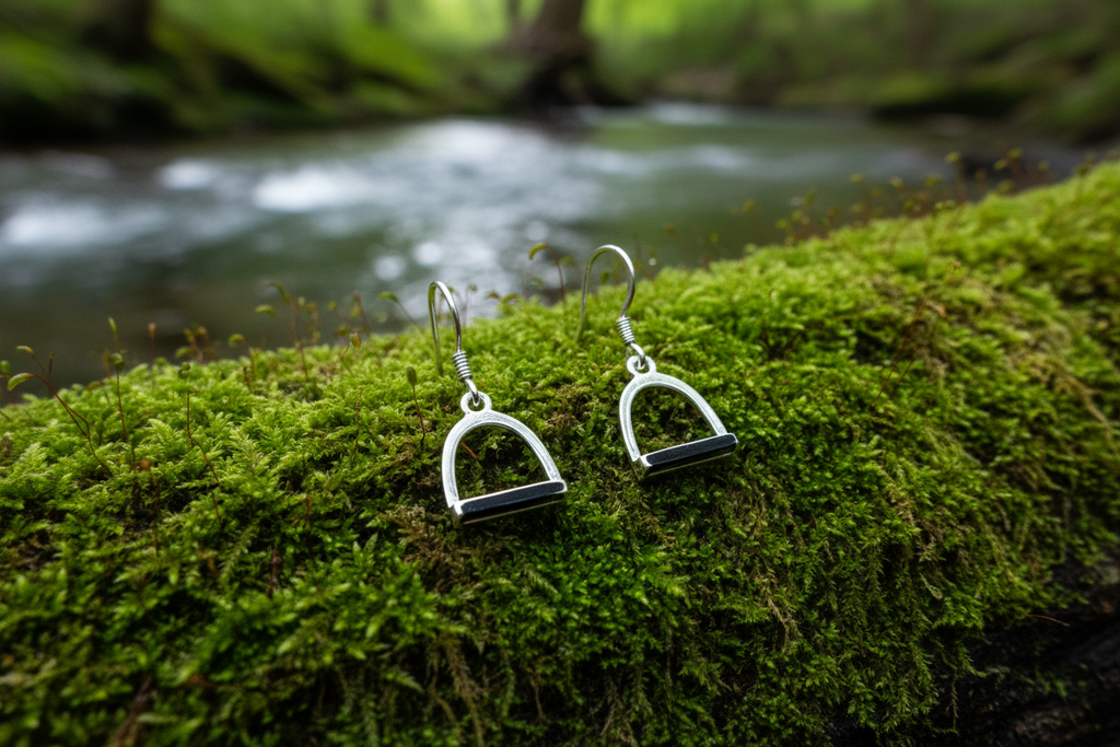 Stirrup Dangle Earrings
