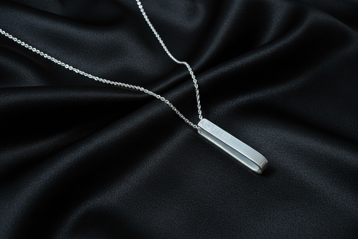 Sheep Tag Pendant & Chain