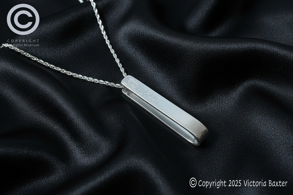 Sheep Tag Pendant & Chain