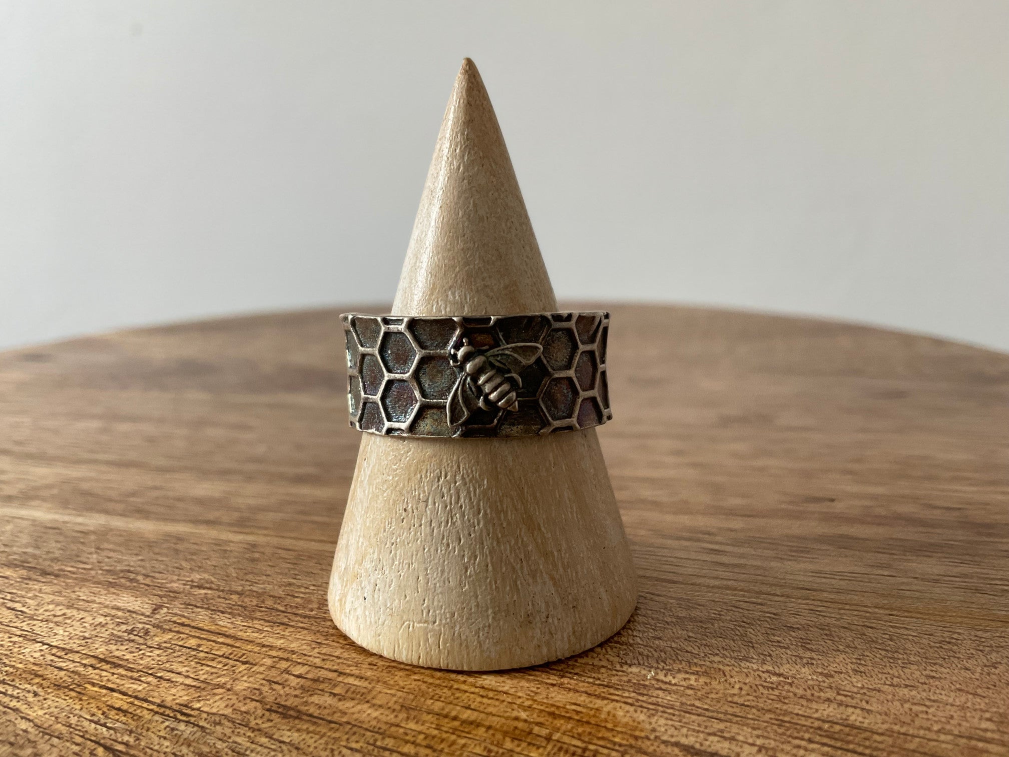 Bee Honeycomb Ring
