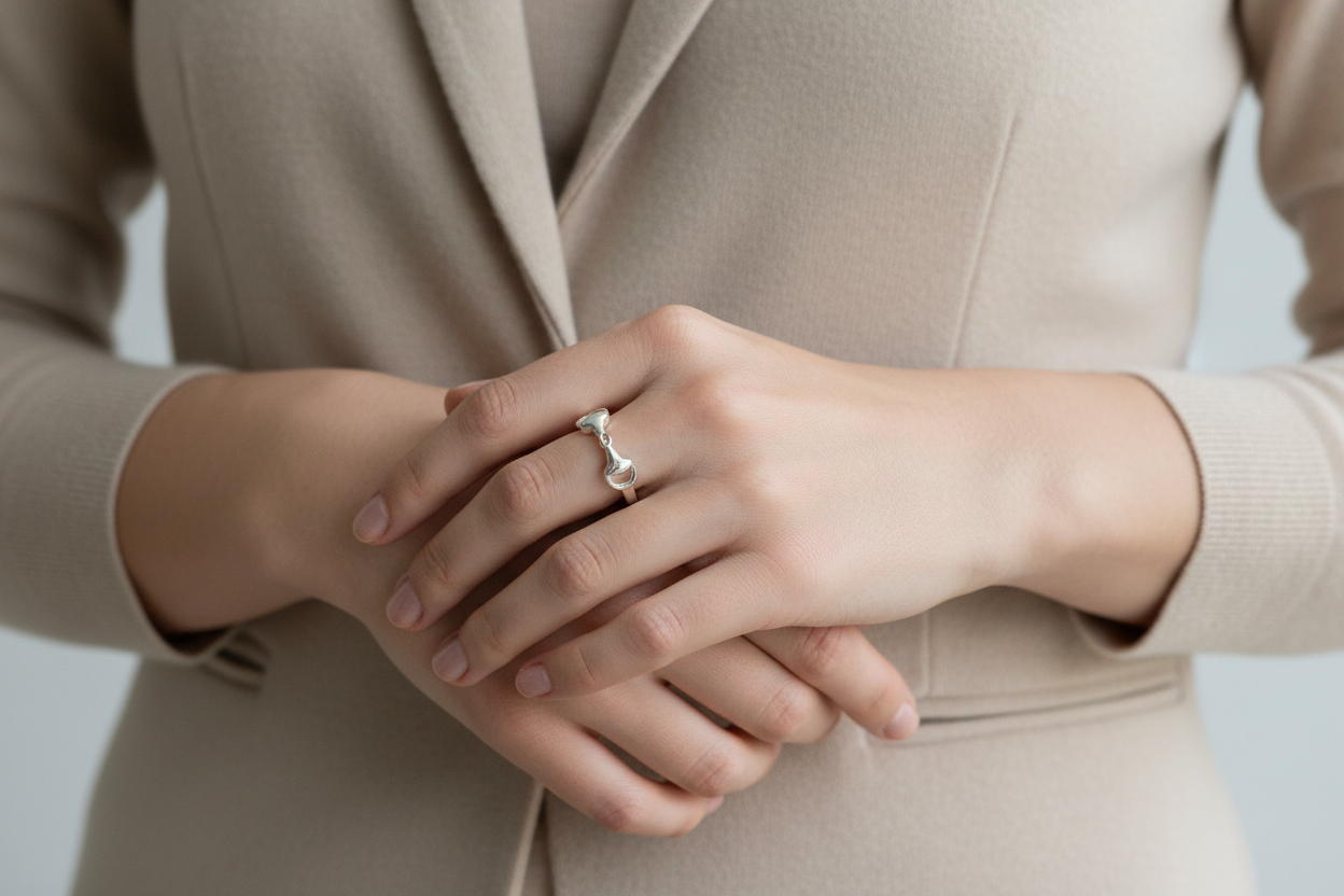Snaffle Bit Ring