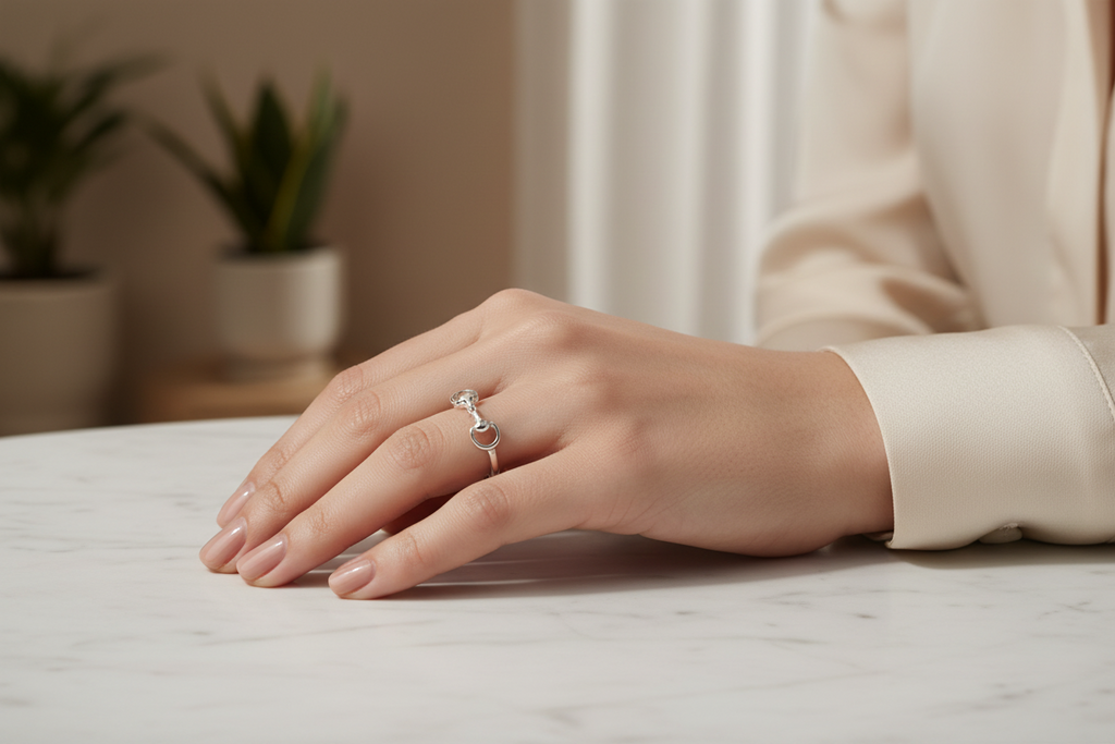 Snaffle Bit Ring
