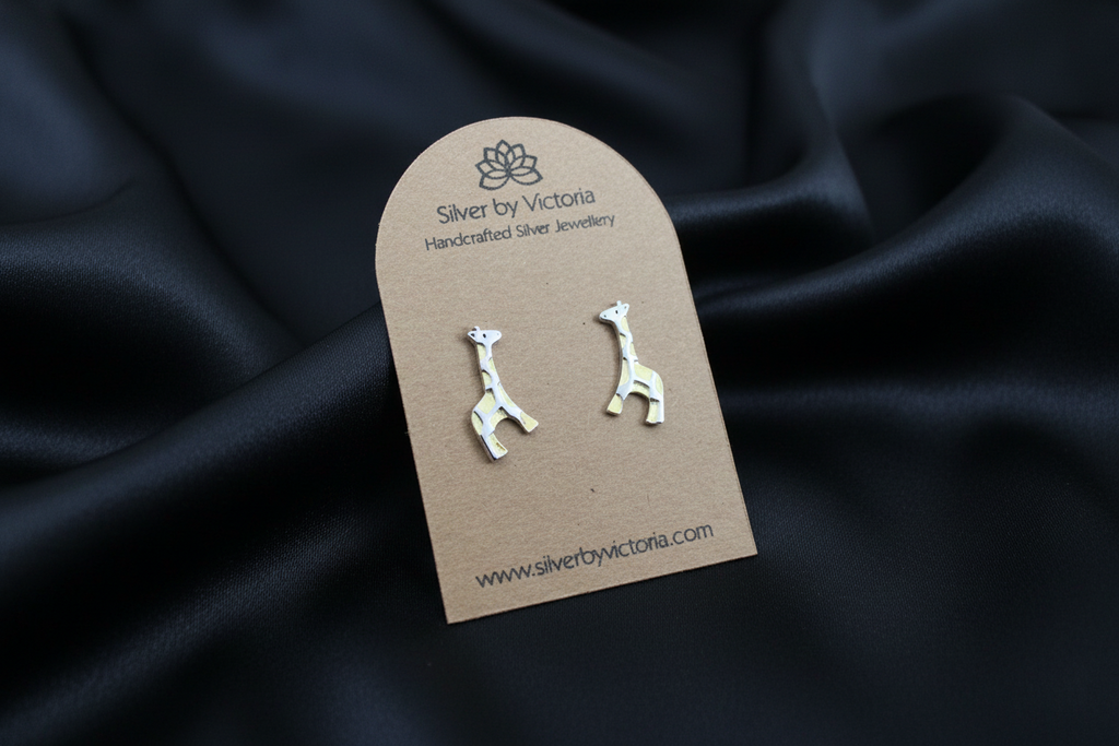 Giraffe Stud Earrings