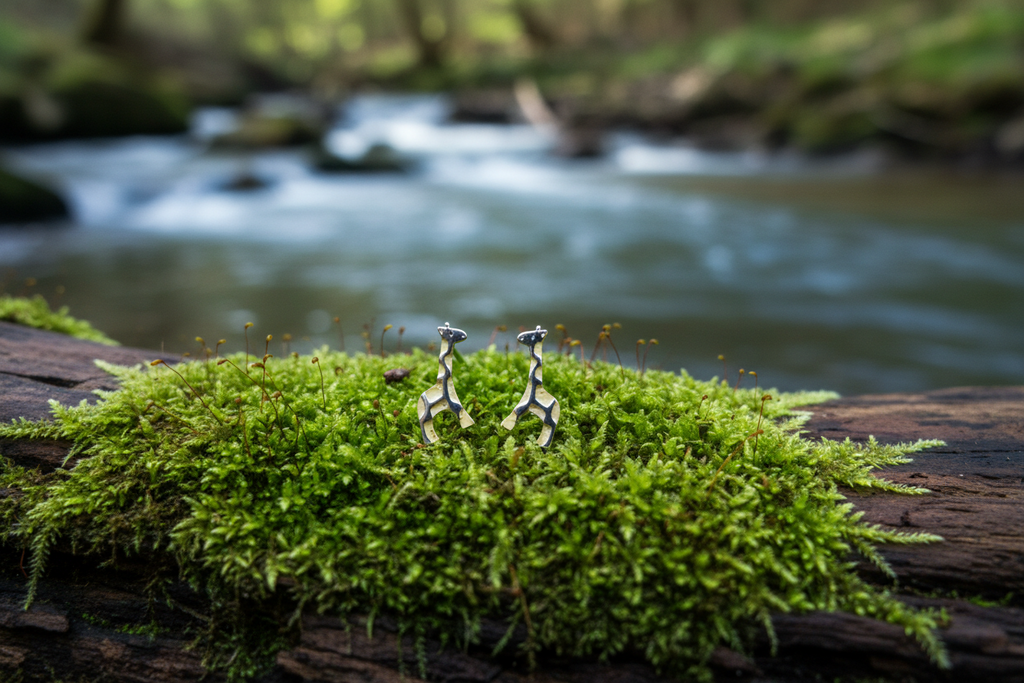 Giraffe Stud Earrings