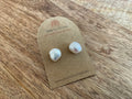 Baroque Pearl Stud Earrings